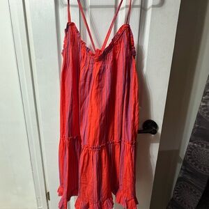 Vibrant Striped Sundress